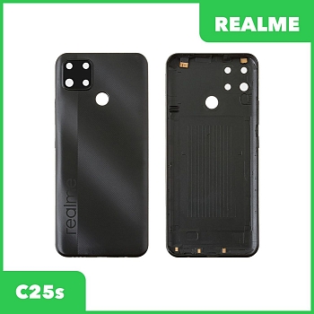 Задняя крышка корпуса для Realme C25s, серая