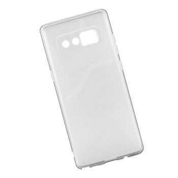 Чехол силиконовый "LP" для Samsung Note 8 TPU, черный, прозрачный (европакет)
